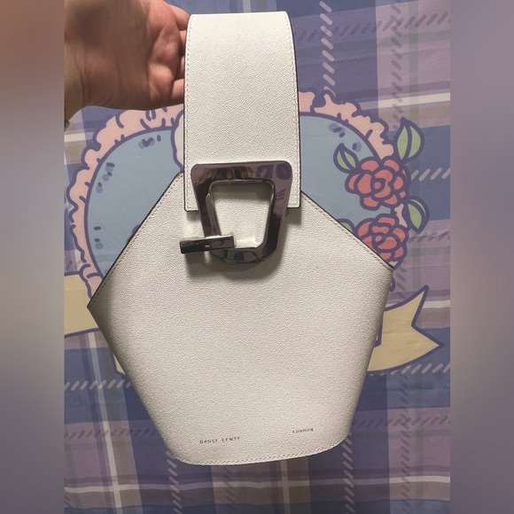 Dense Lente women's bag- leather hexagon bucket - Picture 5 of 10